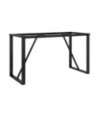 Picioare masă de sufragerie O-Frame 120x60x73 cm Oţel, cu aspect industrial - WOODBB1883