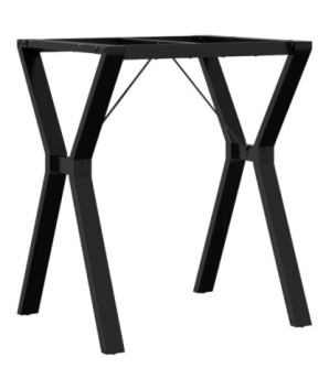Picioare masă de sufragerie Y-Frame 60x50x73 cm Oţel, cu aspect industrial - WOODBB1884