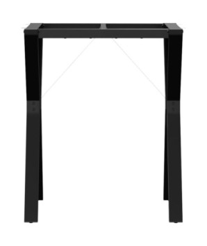 Picioare masă de sufragerie Y-Frame 60x50x73 cm Oţel, cu aspect industrial - WOODBB1884