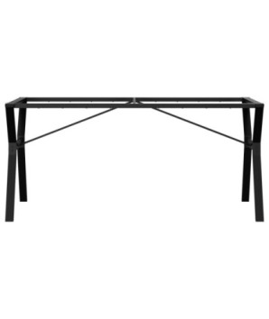 Picioare masă de sufragerie Y-Frame 160x80x73 cm Oţel, cu aspect industrial - WOODBB1885
