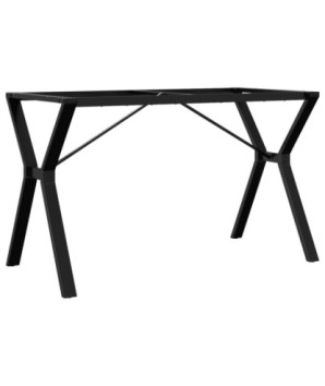 Picioare masă de sufragerie Y-Frame 120x60x73 cm Oţel, cu aspect industrial - WOODBB1886