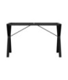 Picioare masă de sufragerie Y-Frame 120x60x73 cm Oţel, cu aspect industrial - WOODBB1886