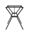 Picioare masă de sufragerie Y-Frame 120x60x73 cm Oţel, cu aspect industrial - WOODBB1886