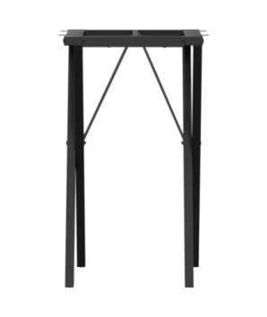 Picioare masă de sufragerie X-Frame 40x40x73 cm Oţel, cu aspect industrial - WOODBB1887