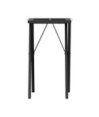Picioare masă de sufragerie X-Frame 40x40x73 cm Oţel, cu aspect industrial - WOODBB1887 Picioare masă de sufragerie X-Frame 40x40x73 cm Oţel, cu aspect industrial - WOODBB1887