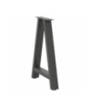 Picioare de masă în formă de A, 2 buc., antracit, 60x(72-73) cm, oțel - WOODBB1893 Picioare de masă în formă de A, 2 buc., antracit, 60x(72-73) cm, oțel - WOODBB1893