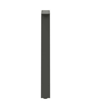 Picioare de masă în formă de A, 2 buc., antracit, 60x(72-73) cm, oțel - WOODBB1893