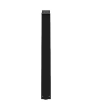 Picioare de masă în formă de V, 2 buc., negru, 50x(72-73,3) cm, oțel - WOODBB1897