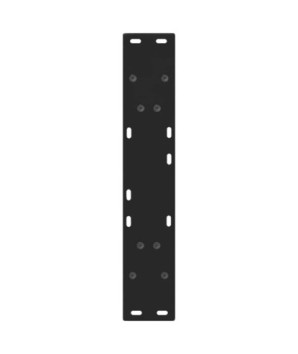 Picioare de masă în formă de V, 2 buc., negru, 50x(72-73,3) cm, oțel - WOODBB1897
