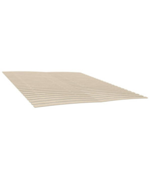 Somieră de pat cu 48 de șipci, 2 buc., 100x200 cm - WOODBB1915