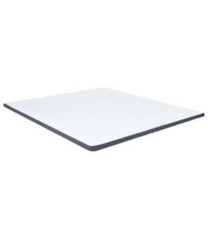Topper saltea pentru pat continental 200x160x5 cm moale mediu - WOODBB1945