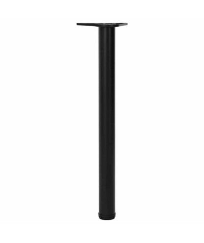 Picioare de masă reglabile în înălțime, negru, 710 mm - WOODBB1950