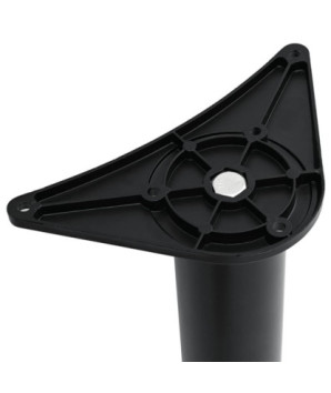 Picioare de masă reglabile în înălțime, negru, 710 mm - WOODBB1950