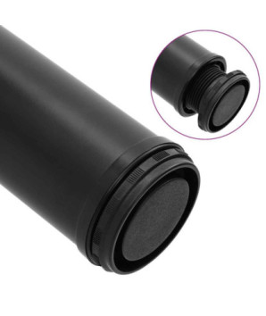 Picioare de masă reglabile în înălțime, negru, 710 mm - WOODBB1950