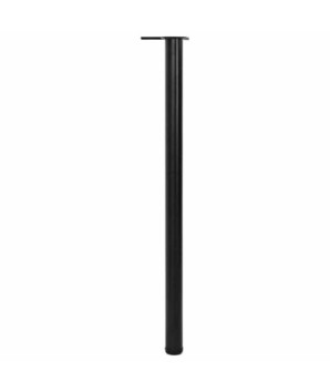 Picioare de masă reglabile pe înălțime, 4 buc, 1100 mm, negru - WOODBB1951