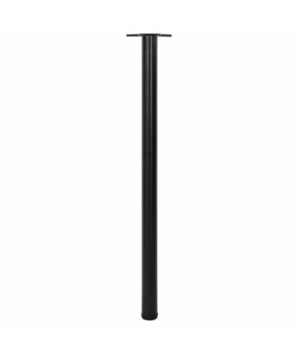 Picioare de masă reglabile pe înălțime, 4 buc, 1100 mm, negru - WOODBB1951