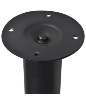 Picioare de masă telescopice, 4 buc., negru, 710 mm-1100 mm - WOODBB1953