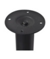 Picioare de masă telescopice, 4 buc., negru, 710 mm-1100 mm - WOODBB1953