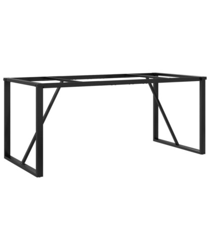 Picioare masă de sufragerie O-Frame 160x80x73 cm Oţel, cu aspect industrial - WOODBB1954