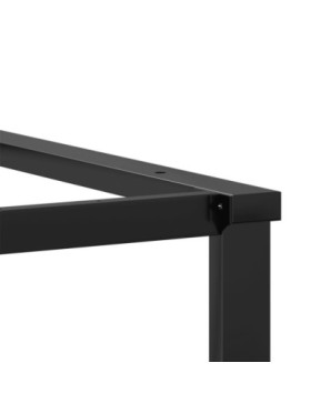 Picioare masă de sufragerie O-Frame 160x80x73 cm Oţel, cu aspect industrial - WOODBB1954