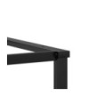 Picioare masă de sufragerie O-Frame 160x80x73 cm Oţel, cu aspect industrial - WOODBB1954