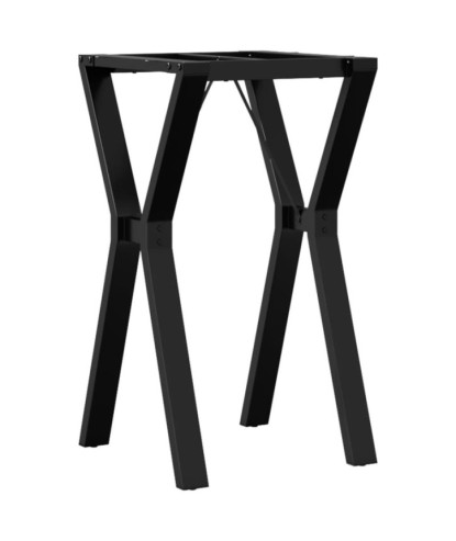 Picioare masă de sufragerie Y-Frame 40x40x73 cm Oţel, cu aspect industrial - WOODBB1955