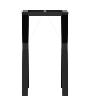 Picioare masă de sufragerie Y-Frame 40x40x73 cm Oţel, cu aspect industrial - WOODBB1955