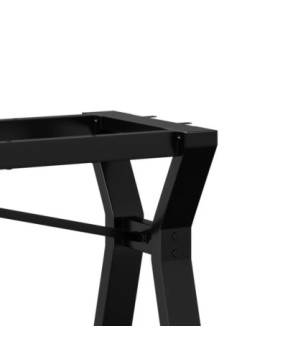 Picioare masă de sufragerie Y-Frame 40x40x73 cm Oţel, cu aspect industrial - WOODBB1955
