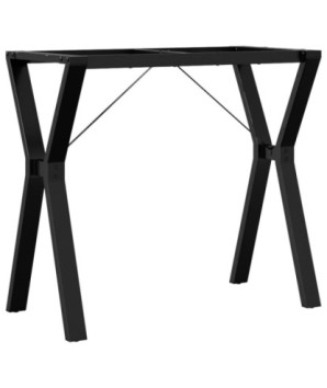 Picioare masă de sufragerie Y-Frame 80x40x73 cm Oţel, cu aspect industrial - WOODBB1956