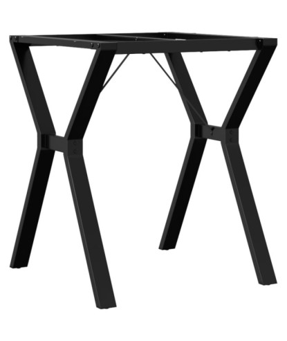 Picioare masă de sufragerie Y-Frame 60x60x73 cm Oţel, cu aspect industrial - WOODBB1957