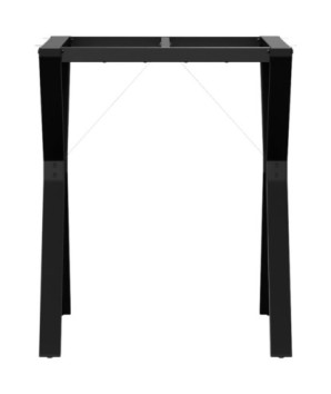 Picioare masă de sufragerie Y-Frame 60x60x73 cm Oţel, cu aspect industrial - WOODBB1957