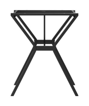 Picioare masă de sufragerie Y-Frame 60x60x73 cm Oţel, cu aspect industrial - WOODBB1957