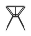 Picioare masă de sufragerie Y-Frame 60x60x73 cm Oţel, cu aspect industrial - WOODBB1957