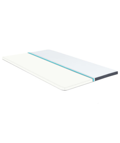 Topper saltea pentru pat continental 200x120x5 cm moale mediu - WOODBB1960