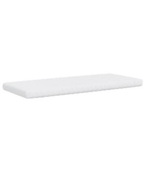 Saltea din spumă, alb, 100x200 cm, duritate 7 zone 20 ILD - WOODBB1964