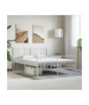 Saltea din spumă, alb, 180x200 cm, 7 zone, duritate 20 ILD - WOODBB1965 Saltea din spumă, alb, 180x200 cm, 7 zone, duritate 20 ILD - WOODBB1965