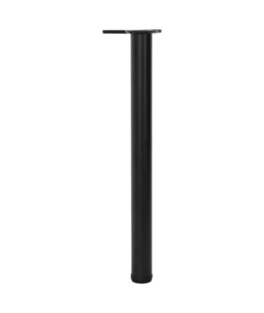 Picioare de masă înălțime reglabilă, 4 buc. 710 mm negru - WOODBB1968