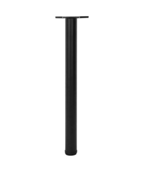 Picioare de masă înălțime reglabilă, 4 buc. 710 mm negru - WOODBB1968