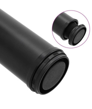 Picioare de masă înălțime reglabilă, 4 buc. 710 mm negru - WOODBB1968