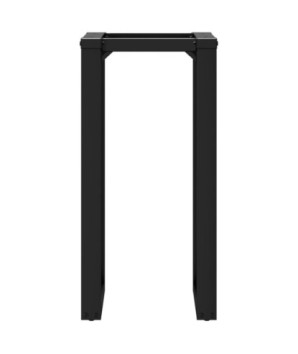 Picioare masă de sufragerie O-Frame 40x40x73 cm Oţel, cu aspect industrial - WOODBB1973