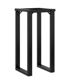 Picioare masă de sufragerie O-Frame 40x40x73 cm Oţel, cu aspect industrial - WOODBB1973