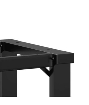 Picioare masă de sufragerie O-Frame 40x40x73 cm Oţel, cu aspect industrial - WOODBB1973