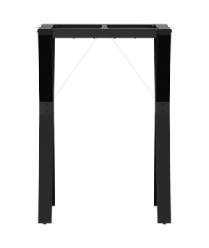 Picioare masă de sufragerie Y-Frame 50x40x73 cm Oţel, cu aspect industrial - WOODBB1974