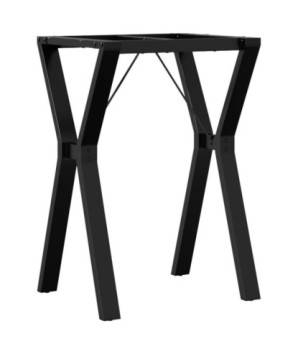 Picioare masă de sufragerie Y-Frame 50x40x73 cm Oţel, cu aspect industrial - WOODBB1974