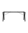 Picioare masă de sufragerie Y-Frame 180x80x73 cm Oţel, cu aspect industrial - WOODBB1976