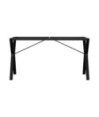 Picioare masă de sufragerie Y-Frame 140x60x73 cm Oţel, cu aspect industrial - WOODBB1977