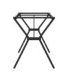 Picioare masă de sufragerie Y-Frame 140x60x73 cm Oţel, cu aspect industrial - WOODBB1977