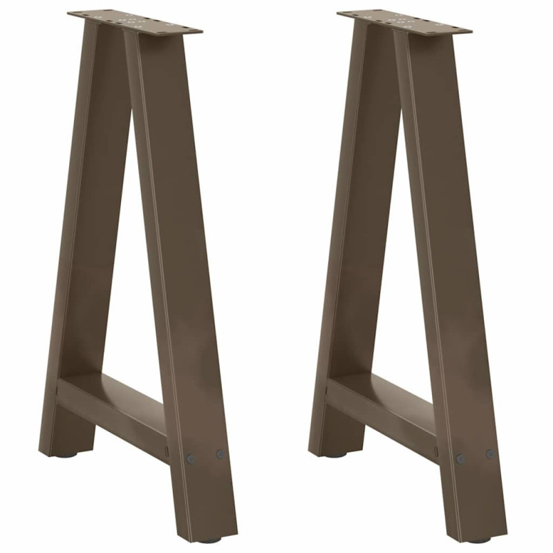 Picioare de masă în formă de A, 2 buc., 60x(72-73) cm, oțel - WOODBB1992 Picioare de masă în formă de A, 2 buc., 60x(72-73) cm, oțel - WOODBB1992
