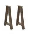 Picioare de masă în formă de A, 2 buc., 60x(72-73) cm, oțel - WOODBB1992 Picioare de masă în formă de A, 2 buc., 60x(72-73) cm, oțel - WOODBB1992