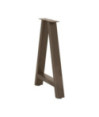Picioare de masă în formă de A, 2 buc., 60x(72-73) cm, oțel - WOODBB1992 Picioare de masă în formă de A, 2 buc., 60x(72-73) cm, oțel - WOODBB1992